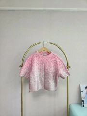 ZARA - フローラルプリントニットトップス - メルカリ