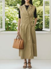 L'Or Sleeveless Coat Dress laubeblanc - メルカリ