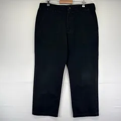 古着 カーハート Carhartt パンツ ワークパンツ チノパン ストレート ワンポイントロゴ 大きいサイズ w40 L30  ブラック系 メンズのサムネイル