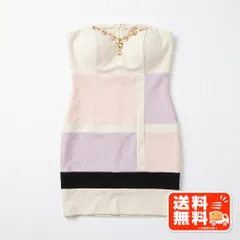 ROBE de FLEURS ローブドフルール ミニドレス Mサイズ ビジュー dazzy store風のサムネイル