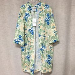 新品未使用】LILYSILK シルク100% パジャマ 上下セット アニマル柄