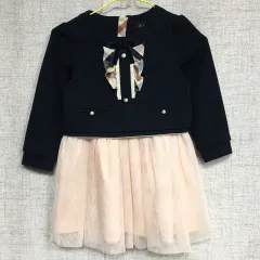 ダックス キッズ リー リボン チュール ワンピース 90