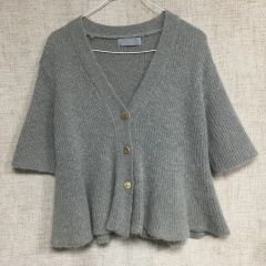 ほぼ未使用✨】martinique FOXカシミヤカーディガン ふんわり 近年 