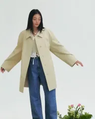 GROVE グローブ 23SS ベルリン オーバーサイズ コート Fのサムネイル