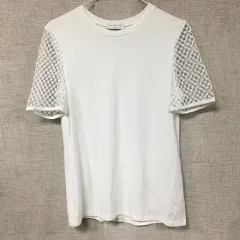 SANDRO サンドロ レタリング エンブロイダリー Tシャツ 55のサムネイル
