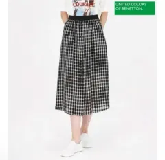 BENETTON ベネトン 밴딩 ロング スカート 26のサムネイル