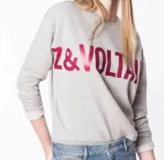 ZADIG&VOLTAIRE ザディグ・エ・ヴォルテール レタリング スウェット Sのサムネイル