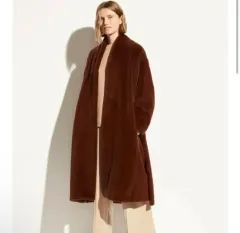 VINCE ヴィンス フラッシュ フェイクファー コート Mのサムネイル