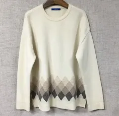 KEITH キース カシミア アーガイル ニット 90のサムネイル
