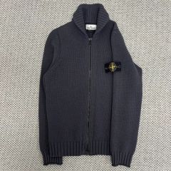stone island ニット ジップパーカー グレー 上杉柊平 - メルカリ