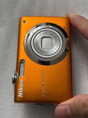 ジャンク品】Nikon COOLPIX S3000 オレンジ - メルカリ