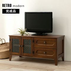 ○【貴重】NEC ブラウン管テレビ 昭和レトロ 木材 インテリア
