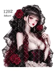 “No.1202” 사쿠라 캐릭터 스티커 스티커 오리지널 스티커