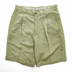 TOMMY BAHAMA プリーツショーツ RELAXED シルク100% ショートパンツ L ベージュ 2タック ハーフパンツのサムネイル