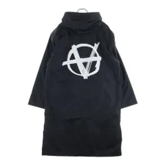 VETEMENTS (ヴェトモン) 2019AW Anarchy Raincoat アナーキー ナイロンレインコート ブラック UAH20JA816のサムネイル