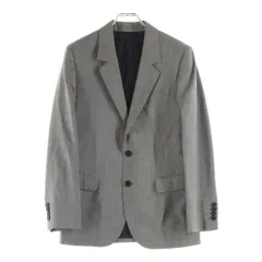 CELINE (セリーヌ) JUDE JACKET 2V49F617U.97EI チェック ウールシルク テーラードジャケット レディース グレーのサムネイル
