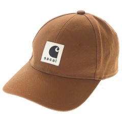 sacai × Carhartt Duck cap キャップ 新品未使用 - メルカリ