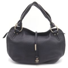 ☆フォロー割引あり☆CELINE ロゴ金具レザーハンドバッグ - メルカリ