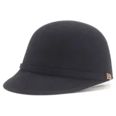 Christian Dior (クリスチャンディオール) メタルロゴ キャスケット キャップ 帽子 ブラック 94ATY920A893 レディースのサムネイル