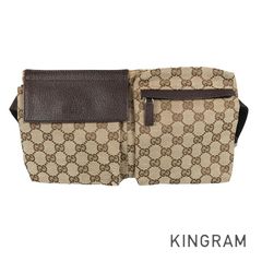 グッチ GUCCI GGキャンバス 28566 キャンバス ウエストポーチ kkd