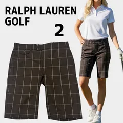 RALPH LAUREN GOLF ラルフローレンゴルフ レディース ハーフパンツ 2 ゴルフウェア 春夏 325745 チェック柄 ブラウン系 (F0038)★のサムネイル