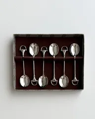 1990s GUCCI ITALY SILVER SPOON グッチ 1990年　ヴィンテージ　ホースビットスプーン　グッチ　スプーン　イタリア製　シルバーのサムネイル