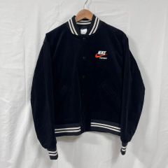 激レア】90s NIKE袖レザースタジャンNHLチームロゴ2XLカナダ製 - メルカリ
