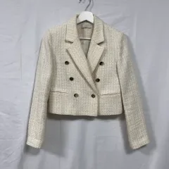 サンドロ(SANDRO) GOLD ボタン ツイード ジャケットのサムネイル
