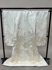 貸衣装処分品 　 生成り貸衣装処分品 生成り上品 白きなり打掛のサムネイル