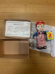NEWS BOY 完全復刻版 ブリキのおもちゃ 明治製菓 - メルカリ