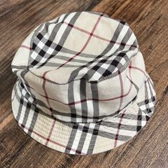 90s Burberry nova check Bucket Hat 着画有 - メルカリ