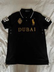 r*6様 【希少】ラルフローレン DUBAI ポロシャツ 黒金 ブラック ゴール r*6様 【希少】ラルフローレン DUBAI ポロシャツ 黒金 ブラック ゴール