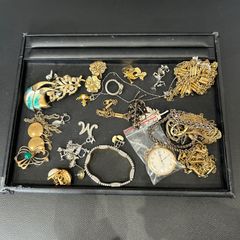 0705-15 遺品整理 田崎真珠 k10 アクセサリー まとめ売り イタリア製