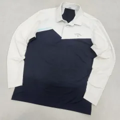 100 キャロウェイ 機能性 ゴルフ 長袖 カラーTシャツ 0609Yのサムネイル