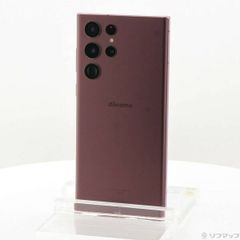 ドコモ修理後未開封】Galaxy S22 Ultra 256GB バーガンディ - メルカリ