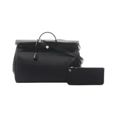 エルメス HERMES ボストンバッグ エールバッグジップ50 ルトゥルネ キャビン 2WAY ブラック キャンバス レザー エールバッグジップ50 ルトゥルネ キャビン ブラックのサムネイル