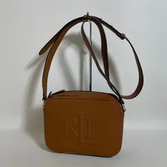 2606-19｜美品｜ローレンラルフローレン ショルダーバッグ レザー ブラウンのサムネイル