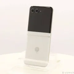 ソフマップ 〔中古品〕 motorola razr 50d 256GB ホワイトマーブル M-51E docomo SIMフリー【258】のサムネイル