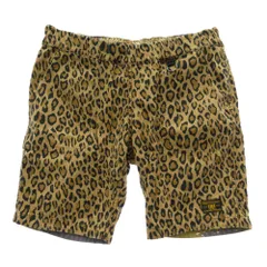 TMT ティーエムティー TSP-S1806 LEOPARD CAMO REVERSIBLE SHORTS レオパード カモ リバーシブル ショーツ ハーフ ショート パンツ ベージュ系 L【中古】のサムネイル