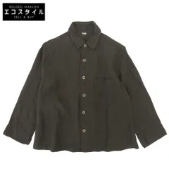 45R　フォーティファイブ アール　美品 インドリネンの四角シャツ トップス レディース ブラウン 70530122　―のサムネイル