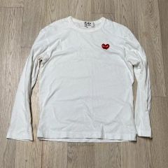 美品 ✨️ PLAY COMME des GARCONS 長袖カットソー XL - メルカリ