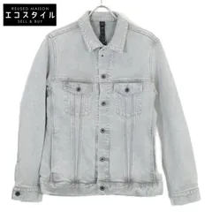 WJK　ダブルジェイケイ　ds48v ライトグレー コットン trucker jacket　XLのサムネイル
