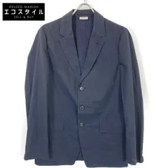 DRIES VAN NOTEN　ドリスヴァンノッテン　ネイビー コットン ジャケット　46のサムネイル
