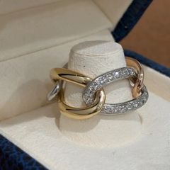 ブシュロン/ピアス セルパンボエム アシンメトリー/クリップイヤリング