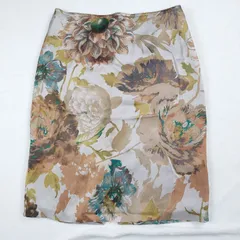 Etro   エトロ   花柄  スカート  42    シルク100  上品のサムネイル