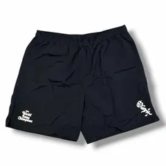 参考上代25300円 GOD SELECTION XXX 26SS GSX Logo Nylon Board shorts ロゴナイロンボードショーツ ハーフパンツ ゴッドセレクショントリプルエックス GX-S26-SP-02 ブラック XL （18744M）のサムネイル