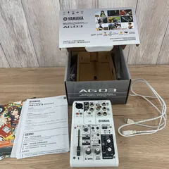 【中古品】 YAMAHA AG03 ヤマハ オーディオミキサー 平塚店-1Jのサムネイル