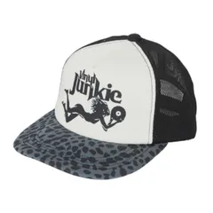 ヒステリックグラマーHYSTERIC GLAMOUR VINYL JUNKIE メッシュキャップ ブラック 帽子 ストリートファッション Y2K ユニセックスのサムネイル