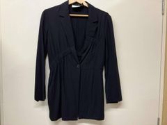 Hussein Chalayan 黒 テーラードジャケット - メルカリ