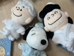 SNOOPY ぬいぐるみ キーホルダー 3種セット